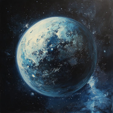 Planet Acrylic Canvas